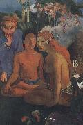Paul Gauguin Savage s story oil